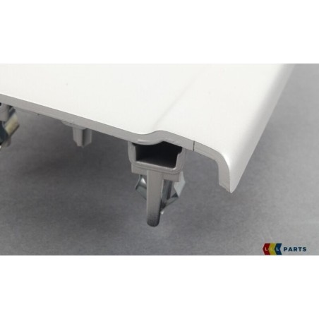 Panneau de garniture de console central en satin argenté - Pièce d'origine BMW 51169218920