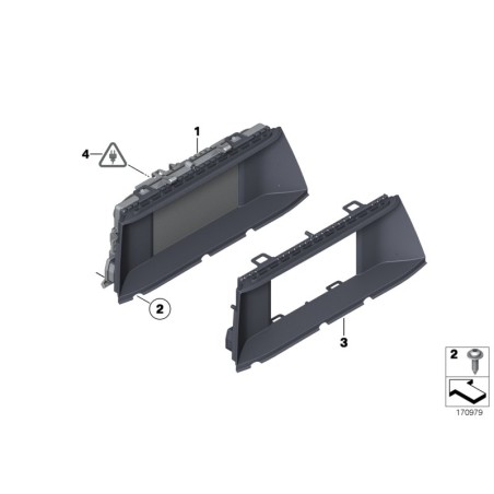 25 pouces - Pièce d'origine BMW 65509284974