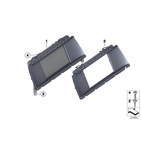 8 pouces - Pièce d'origine BMW 65509370870