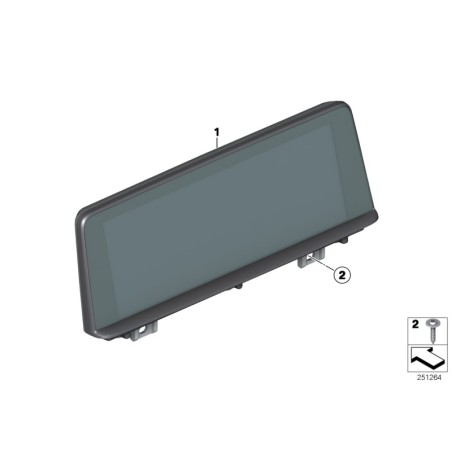 8 pouces - Pièce d'origine BMW 65508797400