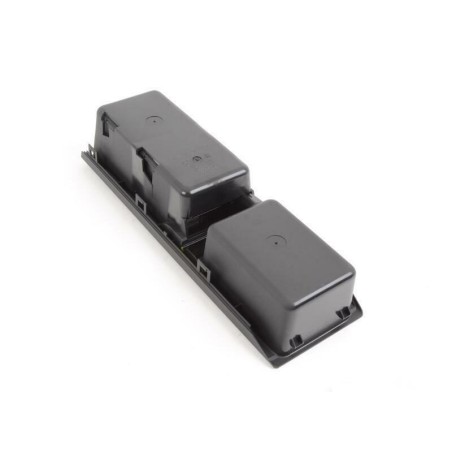 Plateau de rangement avec couvercle pour console centrale - Pièce d'origine BMW 51167038323, couleur noire.