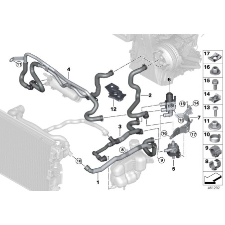 Soupape de changement - Pièce d'origine BMW 64129153079