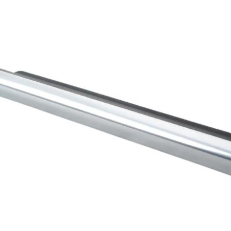 Cache de canal extérieur de porte arrière droite en aluminium satiné - Pièce d'origine BMW 51357182292