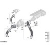 Tuyau d'air de suralimentation - Pièce d'origine BMW 11617799873 Tuyau d'air de suralimentation - Pièce d'origine BMW 11617799873