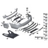 Embouts de sortie d'échappement chromés + diffuseur M Sport - Pièce d'origine BMW 18302298451/51127906248 Embouts de sortie d'échappement chromés + diffuseur M Sport - Pièce d'origine BMW 18302298451/51127906248