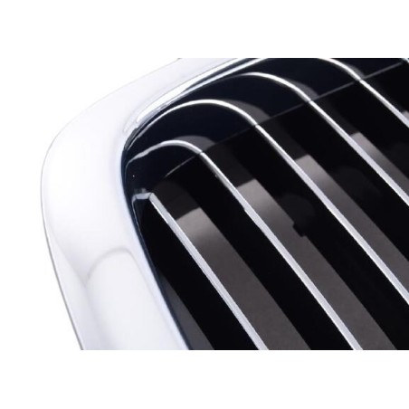 Grille avant gauche chromée - Pièce d'origine BMW 51138172279 Grille avant gauche chromée - Pièce d'origine BMW 51138172279