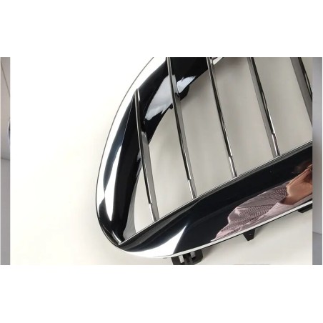 Grille de rein chromée gauche N/S - Pièce d'origine BMW 51137077931 Grille de rein chromée gauche N/S - Pièce d'origine BMW 51137077931