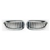 Grilles de rein chromées gauche N/S + droite O/S - Pièce d'origine BMW 51137077932/51137077931 Grilles de rein chromées gauche N/S + droite O/S - Pièce d'origine BMW 51137077932/51137077931
