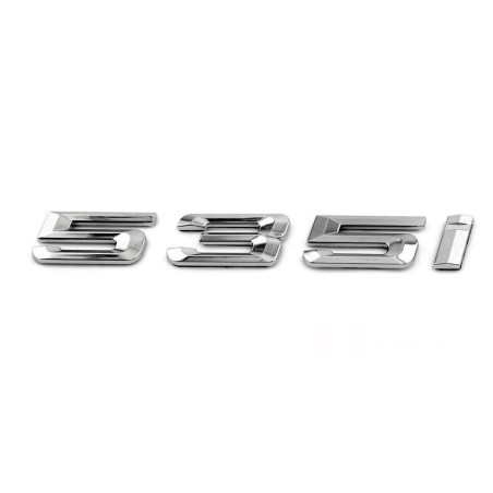 Autocollant en chrome - Emblème d'insigne - Pièce d'origine BMW 51147219540 Autocollant en chrome - Emblème d'insigne - Pièce d'origine BMW 51147219540