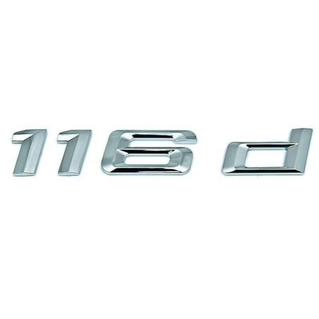 Autocollant en chrome - Emblème d'insigne - Pièce d'origine BMW 51147244595 Autocollant en chrome - Emblème d'insigne - Pièce d'origine BMW 51147244595
