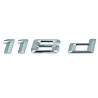 Autocollant en chrome - Emblème d'insigne - Pièce d'origine BMW 51147244595 Autocollant en chrome - Emblème d'insigne - Pièce d'origine BMW 51147244595