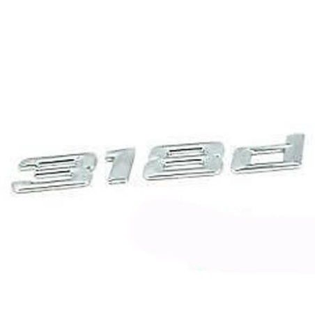 Autocollant en chrome - Emblème d'insigne - Pièce d'origine BMW 51147289881 Autocollant en chrome - Emblème d'insigne - Pièce d'origine BMW 51147289881