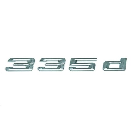 Autocollant en chrome - Emblème d'insigne - Pièce d'origine BMW 51147289896 Autocollant en chrome - Emblème d'insigne - Pièce d'origine BMW 51147289896