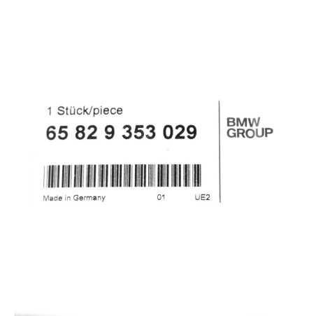 Bague de garniture de bouton de contrôle de navigation CIC - Pièce d'origine BMW 65829353029