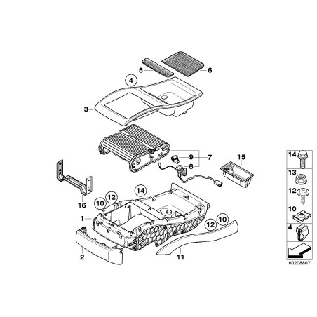 Prise allume-cigare - Pièce d'origine BMW 61346977682 Prise allume-cigare - Pièce d'origine BMW 61346977682