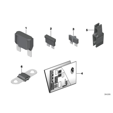 Circlip - Pièce d'origine BMW 61139283441