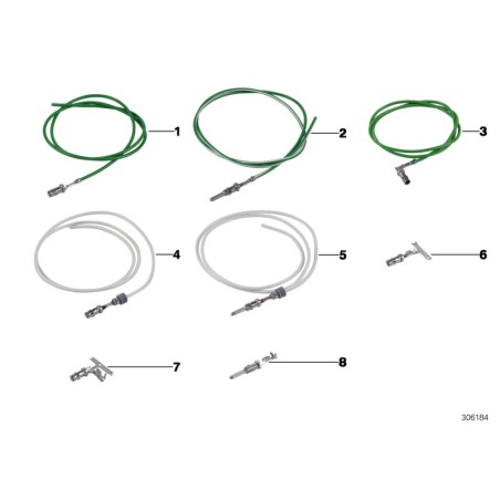 Contact circulaire - Pièce d'origine BMW 61131376193