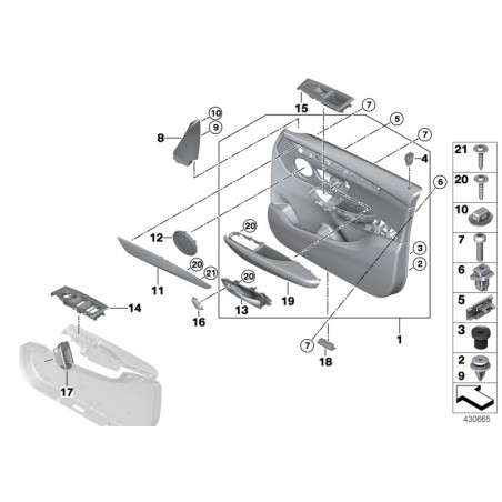Collier de serrage - Pièce d'origine BMW 51418240509