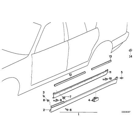 Collier de serrage - Pièce d'origine BMW 51711938940