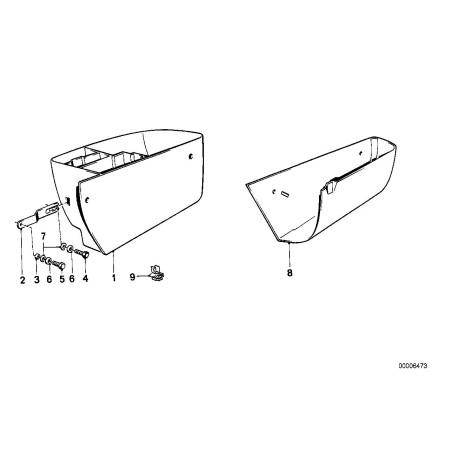 Pince Pack de 10 - Pièce d'origine BMW 51471933468 Pince Pack de 10 - Pièce d'origine BMW 51471933468