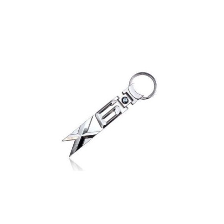 Porte-clés en métal chromé - Pièce d'origine BMW 80272454661 Porte-clés en métal chromé - Pièce d'origine BMW 80272454661