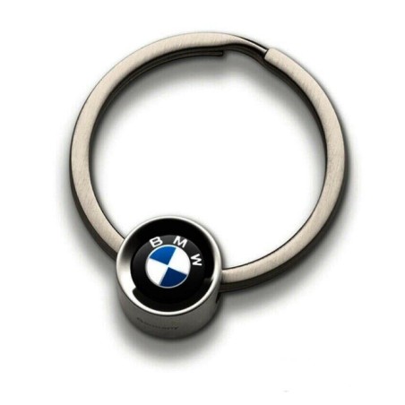 Porte-clés en métal avec logo - Pièce d'origine BMW 80272454771 Porte-clés en métal avec logo - Pièce d'origine BMW 80272454771