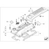 Couvercle complet de la culasse - Pièce d'origine BMW 11127568581 Couvercle complet de la culasse - Pièce d'origine BMW 11127568581