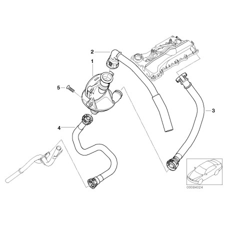 Ligne de connexion - Pièce d'origine BMW 11157503523