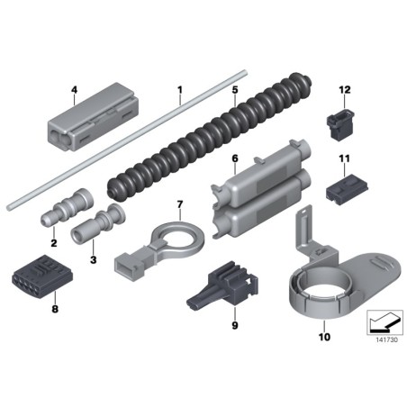Connecteur - Pièce d'origine BMW 61136906535