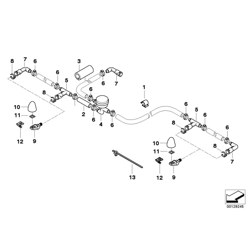 Connecteur - Pièce d'origine BMW 61678252740