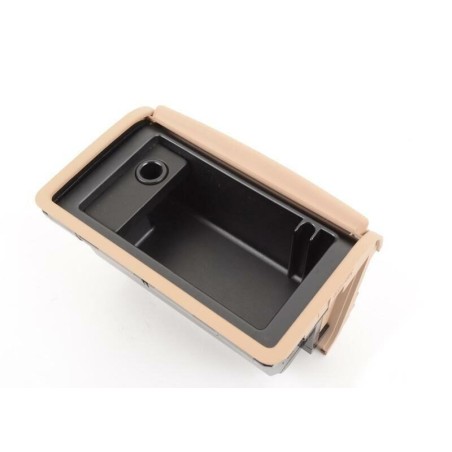 Console cendrier arrière avec couvercle beige - Pièce d'origine BMW 51168242739