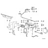 Levier de toit décapotable - Pièce d'origine BMW 51258112682 Levier de toit décapotable - Pièce d'origine BMW 51258112682