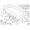 Verrou de couvercle de toit décapotable gauche - Pièce d'origine BMW 51258248313 Verrou de couvercle de toit décapotable gauche - Pièce d'origine BMW 51258248313