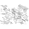 Support de fixation du réservoir d'expansion du liquide de refroidissement - Pièce d'origine BMW 41122256492 Support de fixation du réservoir d'expansion du liquide de refroidissement - Pièce d'origine BMW 41122256492