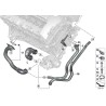 Tuyau de sortie de liquide de refroidissement - Pièce d'origine BMW 11537541992 Tuyau de sortie de liquide de refroidissement - Pièce d'origine BMW 11537541992