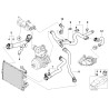 Tuyau de retour de liquide de refroidissement du système de refroidissement - Pièce d'origine BMW 11537802629 Tuyau de retour de liquide de refroidissement du système de refroidissement - Pièce d'origine BMW 11537802629