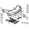 Couvercle inférieur - Pièce d'origine BMW 51128055373 Couvercle inférieur - Pièce d'origine BMW 51128055373