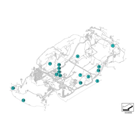 Capuchon de couverture - Pièce d'origine BMW 61136931864 Capuchon de couverture - Pièce d'origine BMW 61136931864