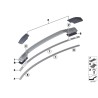 Ensemble de capuchons de couverture - Pièce d'origine BMW 51137237158 Ensemble de capuchons de couverture - Pièce d'origine BMW 51137237158
