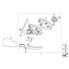 Mécanisme de verrouillage de couverture gauche - Pièce d'origine BMW 51167233063 Mécanisme de verrouillage de couverture gauche - Pièce d'origine BMW 51167233063