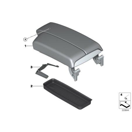 Housse - Pièce d'origine BMW 51167155628