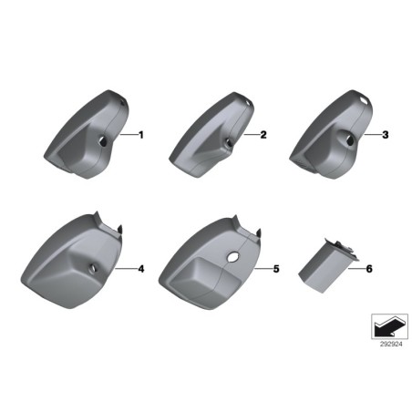 Housse - Pièce d'origine BMW 51169121512