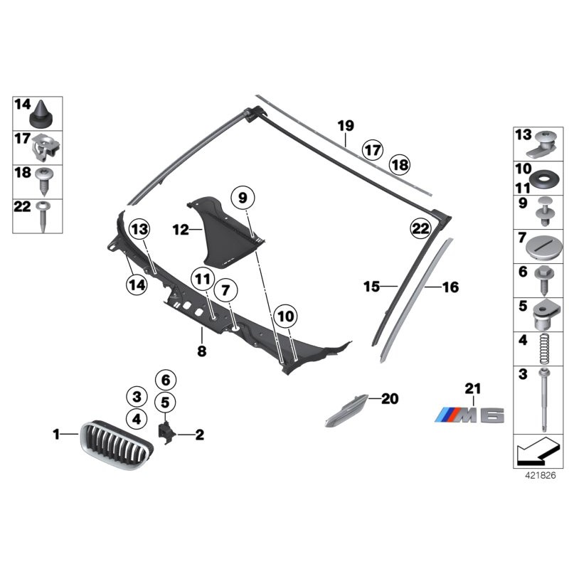 Housse - Pièce d'origine BMW 51717169481