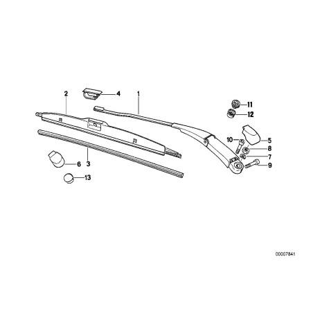 Capuchon de protection - Pièce d'origine BMW 61611379514