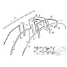 Revêtement avant gauche - Pièce d'origine BMW 51328185269 Revêtement avant gauche - Pièce d'origine BMW 51328185269