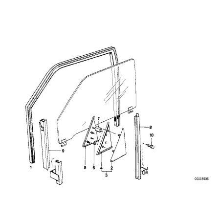 Revêtement gauche - Pièce d'origine BMW 51321904517