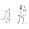 Revêtement gauche - Pièce d'origine BMW 51361922165 Revêtement gauche - Pièce d'origine BMW 51361922165