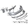 Couvercle arrière inférieur - Pièce d'origine BMW 51127319887 Couvercle arrière inférieur - Pièce d'origine BMW 51127319887