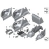 Couvercle droit - Pièce d'origine BMW 51717314089 Couvercle droit - Pièce d'origine BMW 51717314089