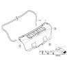 Garniture de couvercle de coffre CSL - Pièce d'origine BMW 51497896451 Garniture de couvercle de coffre CSL - Pièce d'origine BMW 51497896451